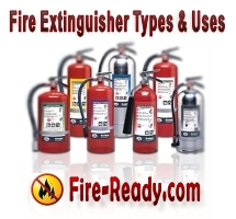 Fire Extinguisher Types & Uses